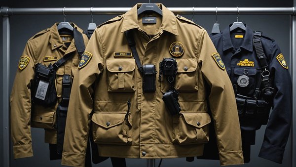 Équipement et uniformes pour les métiers de la sécurité
